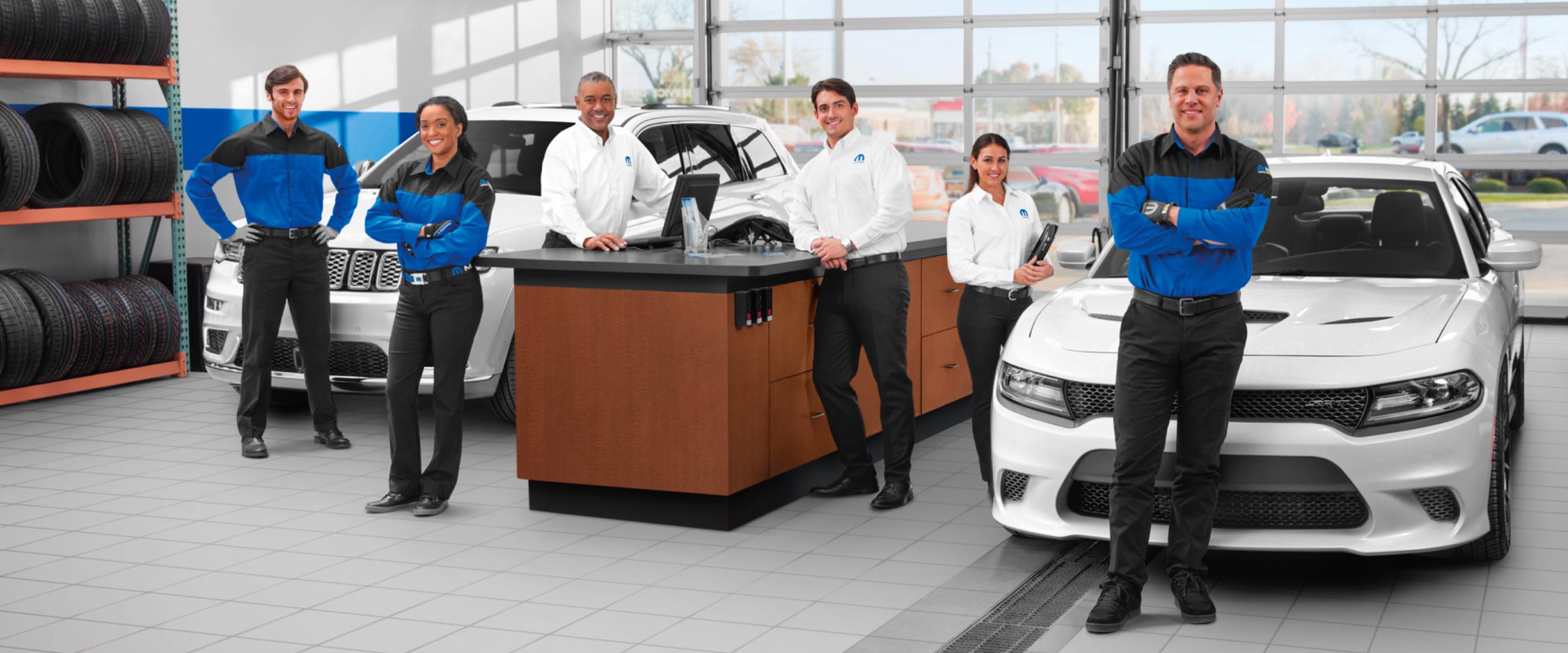 Auto repair in Oklahoma City at Bob Moore Jeep Dodge Chrysler. 