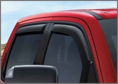 SIDE WINDOW AIR DEFLECTORS - Crew Cab