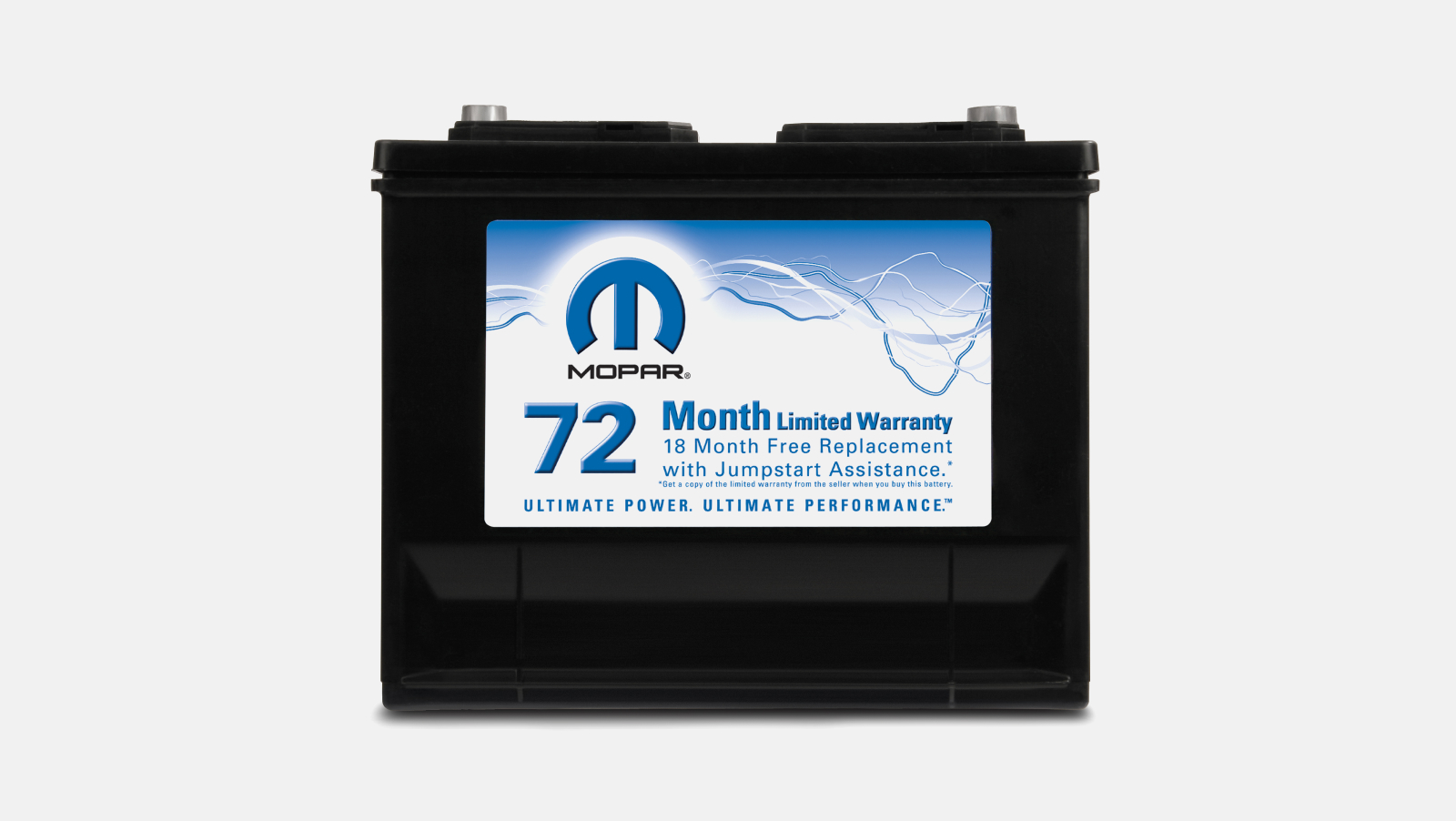Mopar 72 Month Limited Warranty Battery