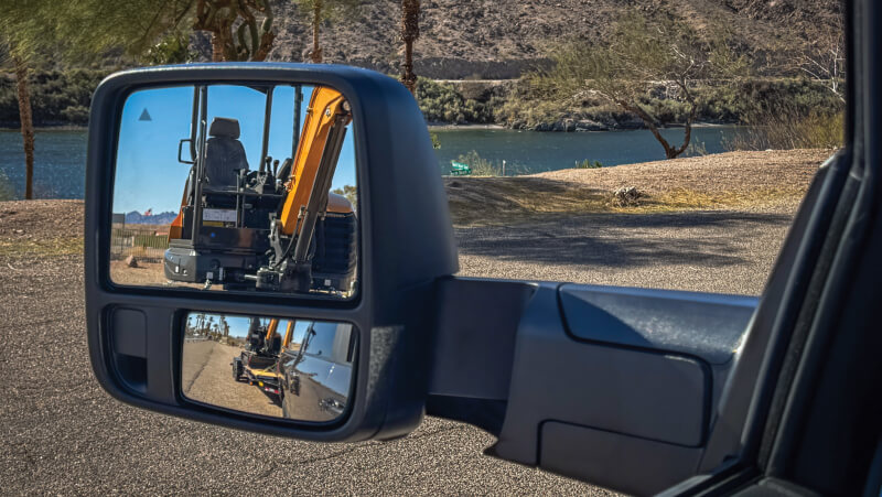 2025 Ram HD Extended Trailering Towing mirrors