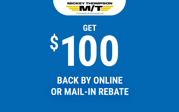 Get $100 Back by Online or Mail-In Rebate