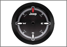 32-Inch Spare Tire Compass Design Cover