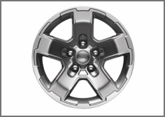 17-Inch Satin-Carbon Off-road Wheels 