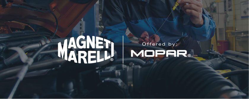 Magneti Marelli by Mopar 1AMVS00745 Parking Brake Shoe Set 