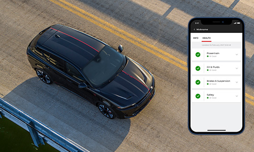 VEHICLE HEALTH REPORT AND RECALL ALERT