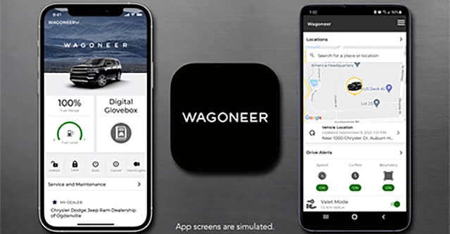 mopar: wagoneer | connected services | video2