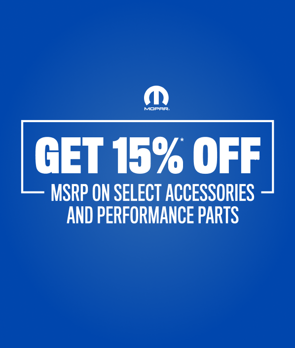 15%* off Accessories  