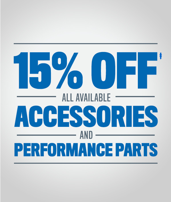 15% off accessories