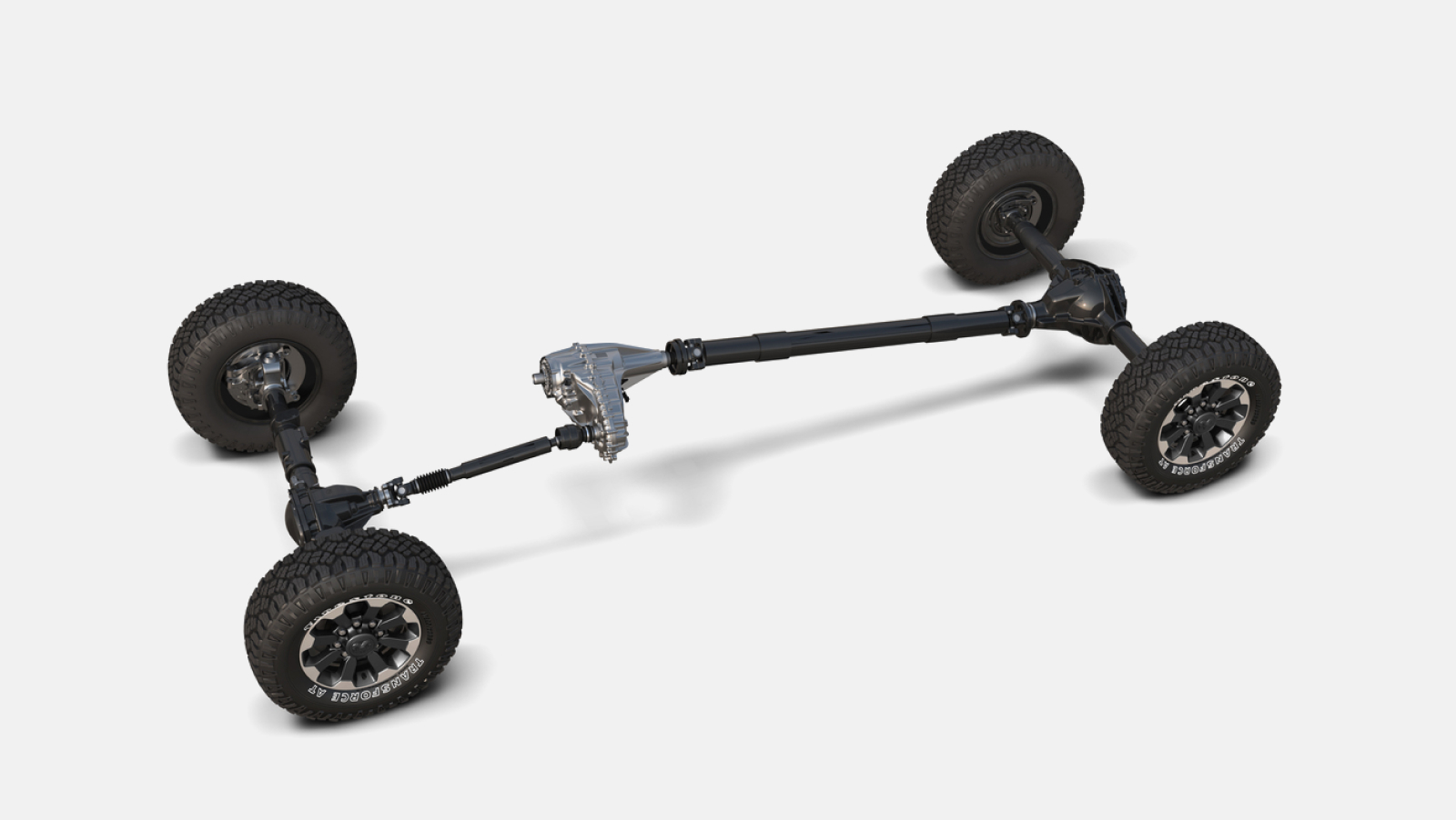 Caja de transferencia del Jeep Wrangler 2015