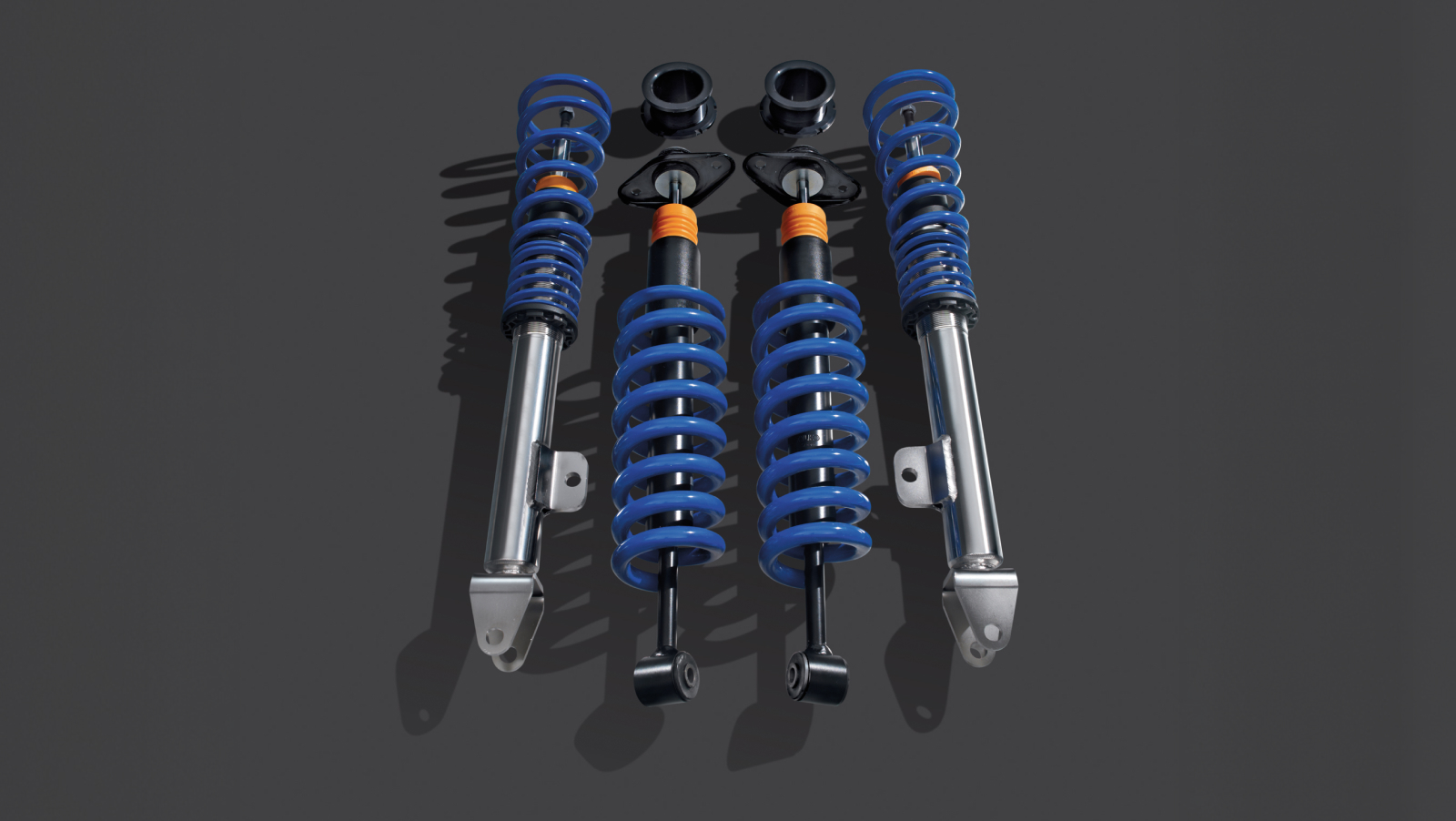 Kit de suspensión Mopar Performance: amortiguadores y puntales