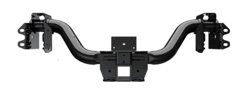 Vista trasera de un enganche para remolque para Ram 2500 y 3500 2018 - 2026