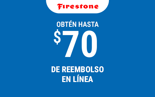 Obtén un reembolso en línea de hasta $70