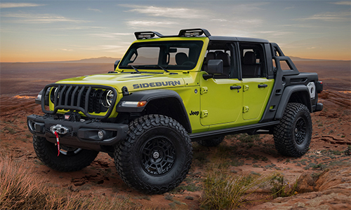 Jeep® Gladiator 2023 Sideburn Concept