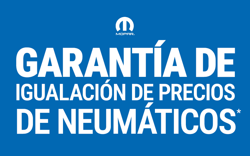 Garantía de igualación de precios de neumáticos